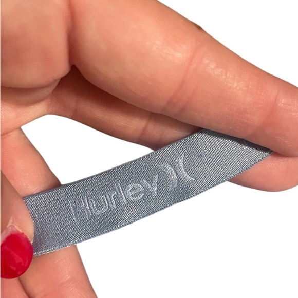 Hurley Women's blue/Gray Sports Bra-XS - Picture 2 of 3